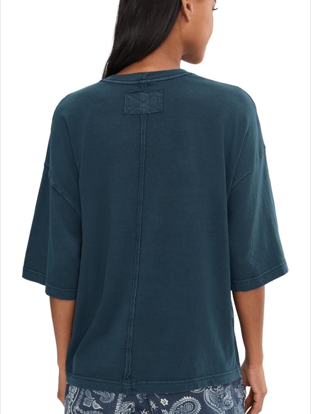 Free People Women's Perfect Oversized Tee - Picture 3 of 5